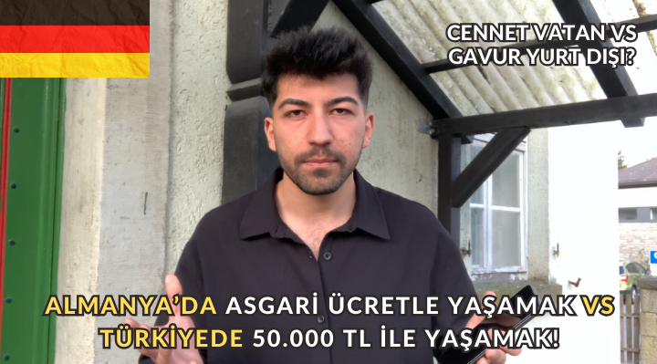 ALMANYA'DA 1.500 EURO VS TÜRKİYE'DE 3.000 EURO! NEREDE YAŞAMAK MANTIKLI?